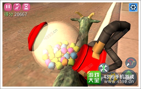 僵尸山羊激射枪