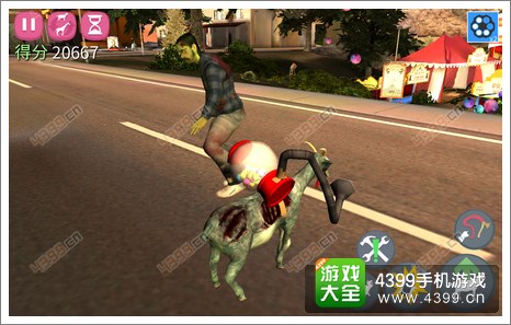 僵尸山羊激射枪