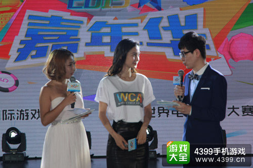 Angelababy亲临现场