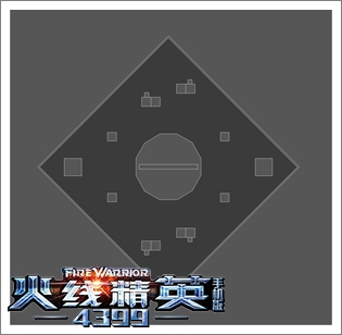 火线精英手机版困兽之斗地图