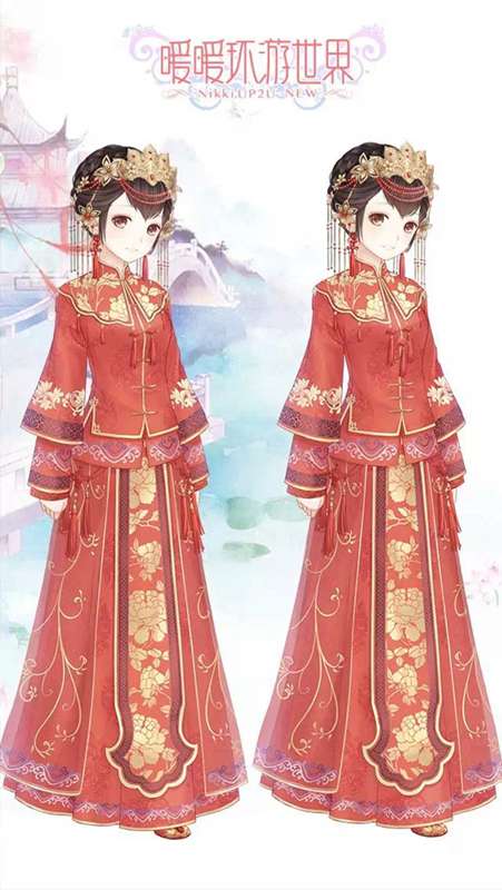 暖暖环游世界婚纱套装