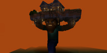 我的世界手机版地图 Holding A House