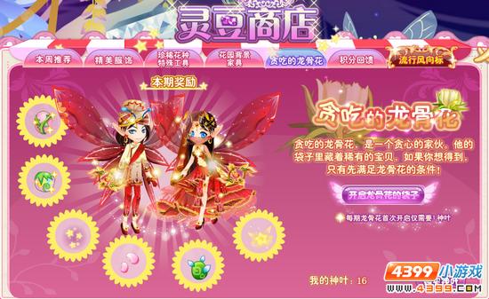 小花仙龙骨花·红莲华套装
