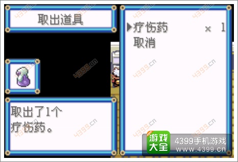 口袋妖怪漆黑的魅影隐藏物品