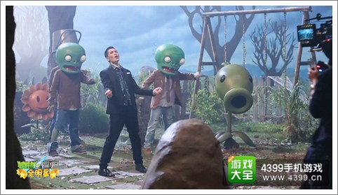雨神参加跑男受追捧 《植物大战僵尸全明星》雨神变跑男