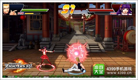拳皇97OL中格斗家的正确扑街姿势