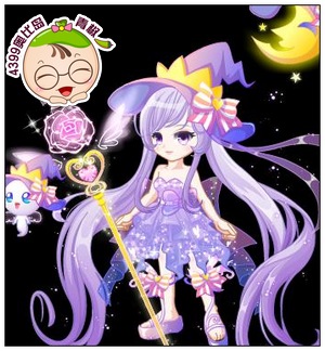 4399奥比岛奥比秀偷心魔女