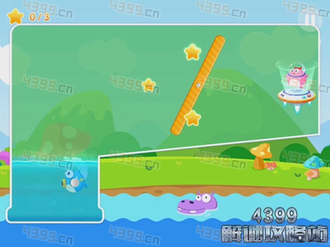 小鱼飞飞22关三星攻略