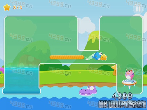 小鱼飞飞23关三星攻略