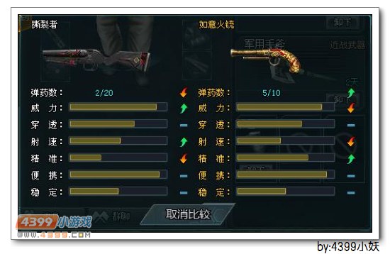 4399生死狙击毁灭者、撕裂者武器解析