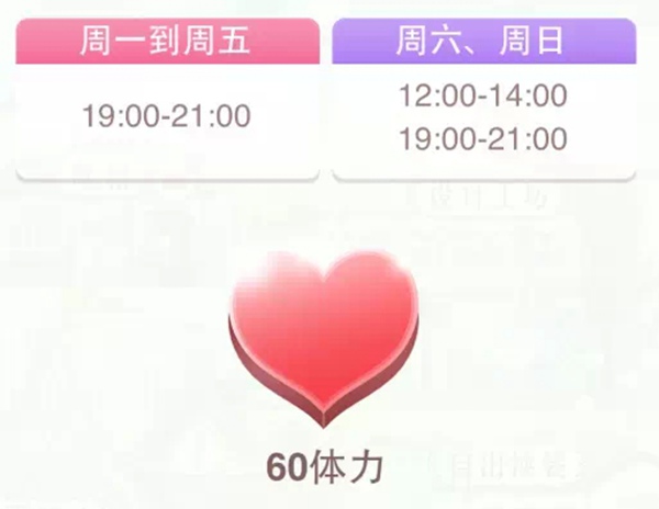 奇迹暖暖六一领体力