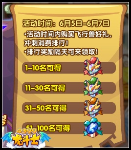 龙斗士飞龙争夺 得赤金飞龙专属资质