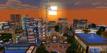 Minecraftpe存档  Blue City
