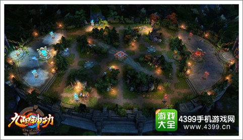 草丛gank打团战 《九阳神功》手游诠释竞技战术