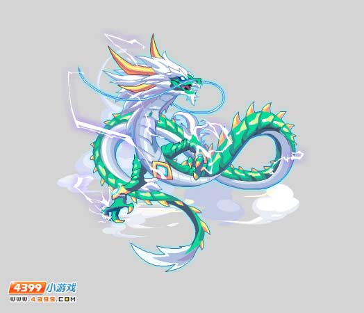 　　魔神世纪圣兽青龙大图放送