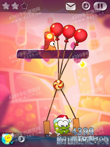 割绳子2城堡6-16攻略