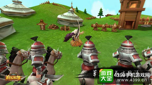 麻辣英雄和成吉思汗征战沙场