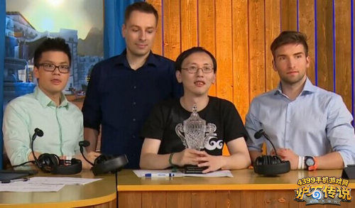 炉石传说小鱼鱼大仙人夺冠Dreamhack