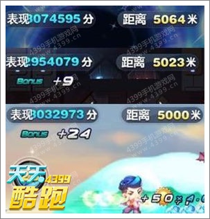 天天酷跑最强三大组合5000米测评