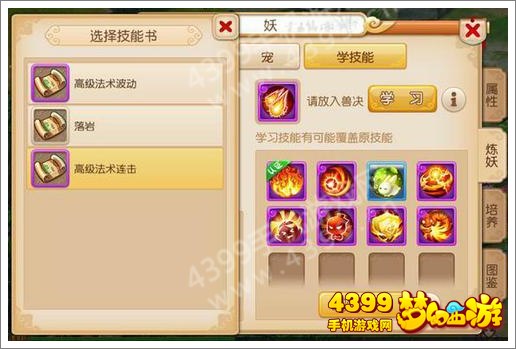 梦幻西游手游法宠怎么打书