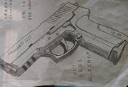 生死狙击玩家手绘—SP2022手枪