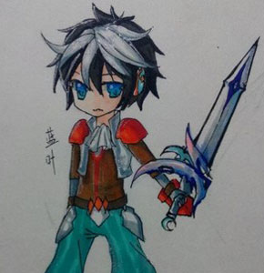 卡布西游蓝叶卡布形象