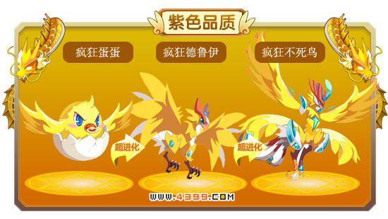 龙斗士疯狂蛋蛋-疯狂德鲁伊-疯狂不死鸟进化图鉴 属性