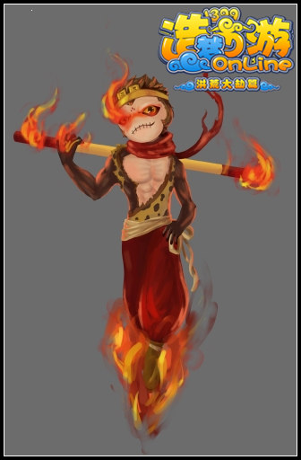 洪荒大劫篇手绘-悟空大帅比