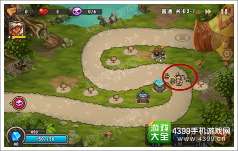 城堡突袭2第2-1关通关攻略