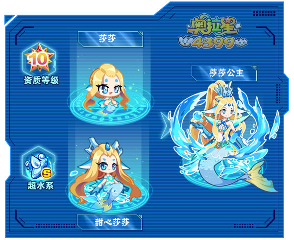 奥拉星莎莎公主
