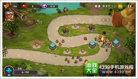 城堡突袭2第2-1关密集怪