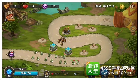 城堡突袭2第2-2关初始