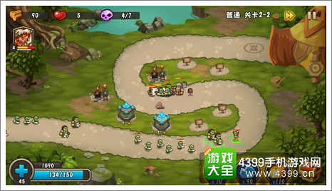 城堡突袭2第2-2关树精