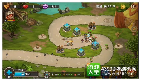 城堡突袭2第2-3关大批蝙蝠