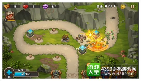 城堡突袭2第3-1关初始