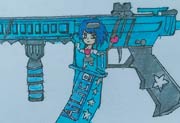生死狙击玩家手绘—HK416·爱丽丝