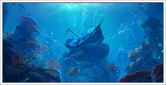 梦幻西游手游新场景地图东海沉船