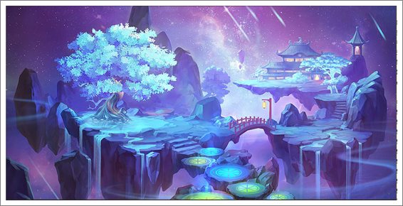 梦幻西游手游场景地图月宫