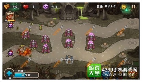城堡突袭2第9-2关第9波