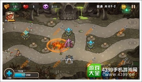 城堡突袭2第9-2关第2波