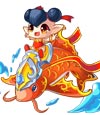 卡布西游红鲤小福神