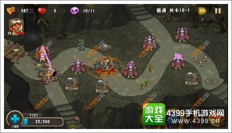 城堡突袭2第10-1关第10波