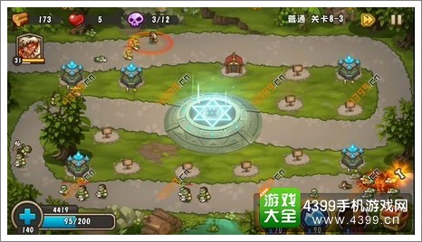 城堡突袭2第8-3关第3波