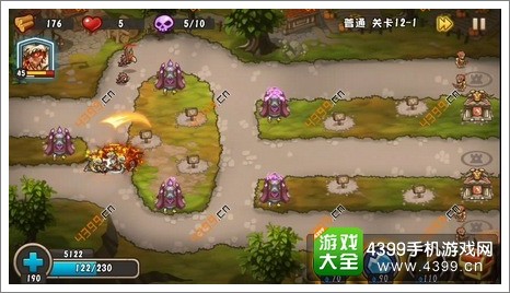 城堡突袭2第12-1关第5波