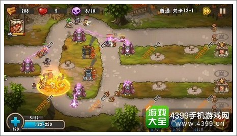 城堡突袭2第12-1关第8波