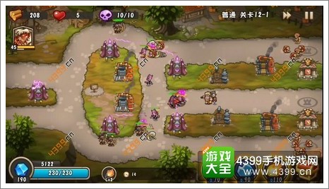 城堡突袭2第12-1关第10波聚集