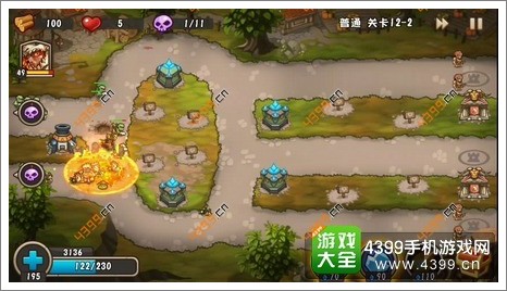 城堡突袭2第12-2关初始