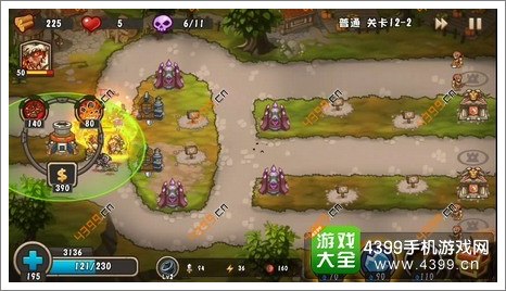 城堡突袭2第12-2关第6波
