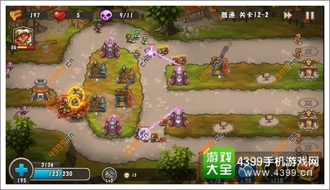 城堡突袭2第12-2关第9波地精