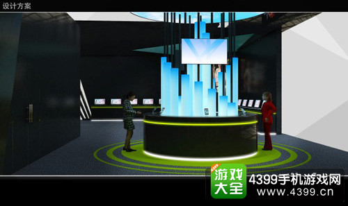 现场效果图